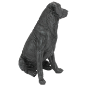 Image Thumbnail for BLACK LABRADOR RETRIEVER DOG STATUE